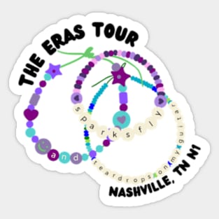 Nashville Eras Tour N1 Sticker